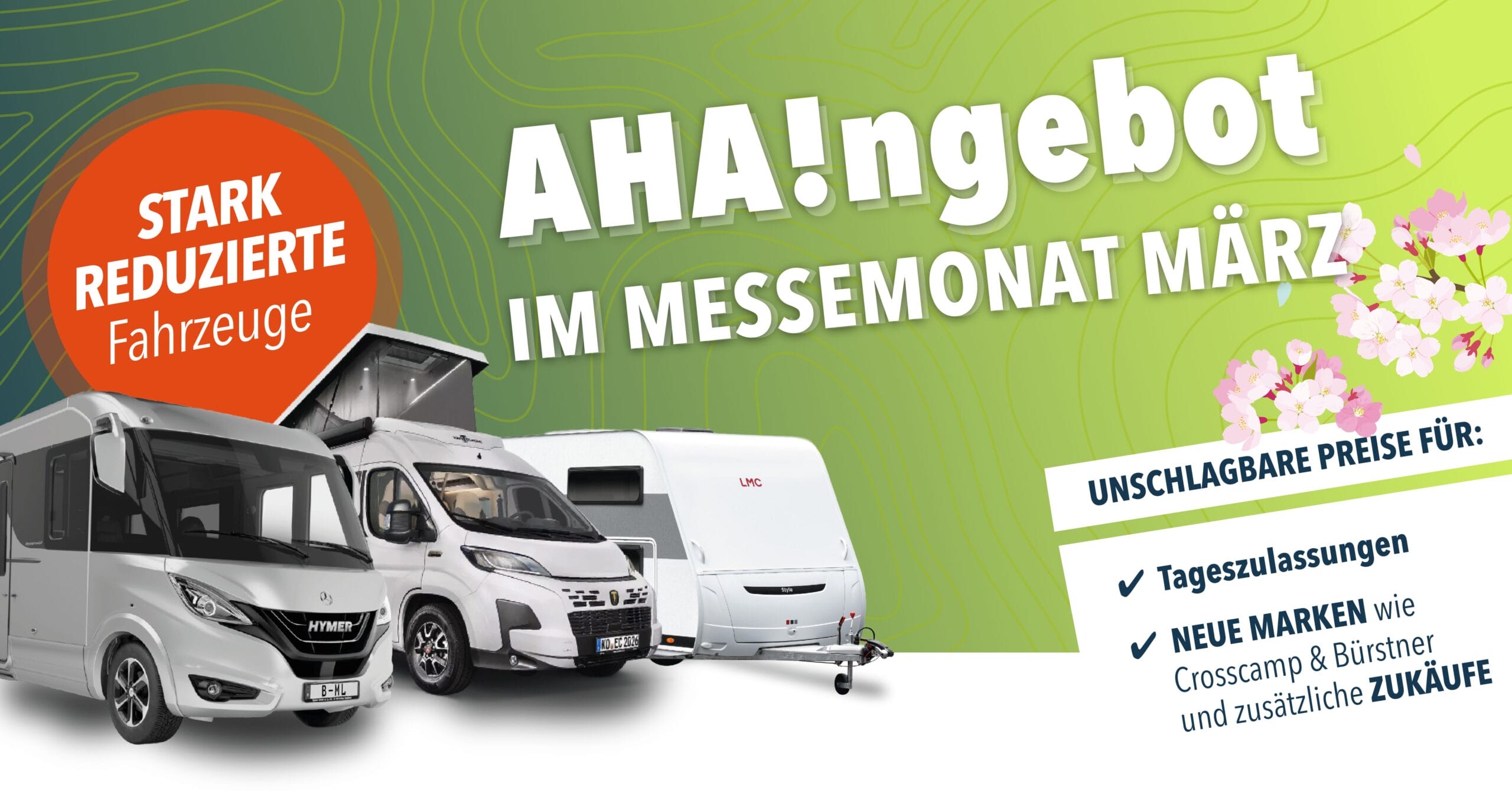 AHA!ngebot im März: Unser großer Messemonat 1 fca fruehjahrsmesse leitmotiv lp 2026 –